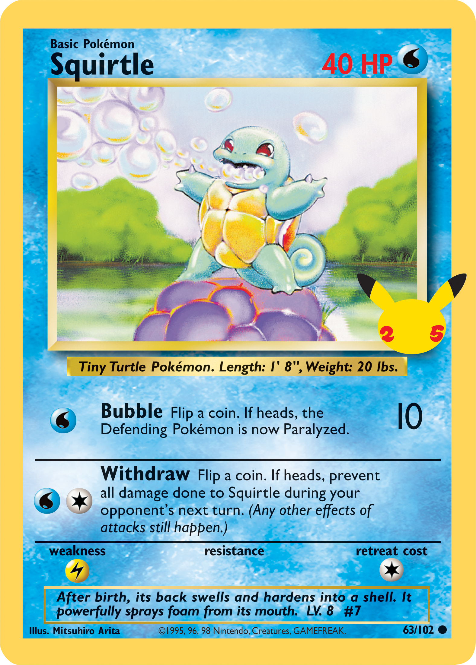 Squirtle (63/102) [First Partner Pack] | L.A. Mood Comics and Games