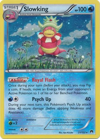 Slowking (21/122) (Cosmos Holo) [XY: BREAKpoint] | L.A. Mood Comics and Games
