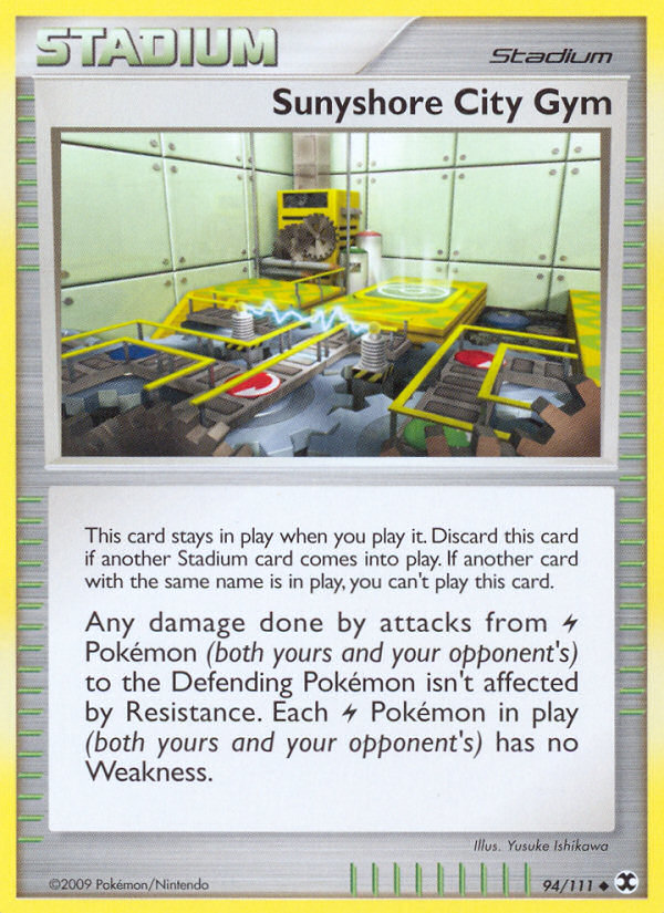 Sunyshore City Gym (94/111) [Platinum: Rising Rivals] | L.A. Mood Comics and Games
