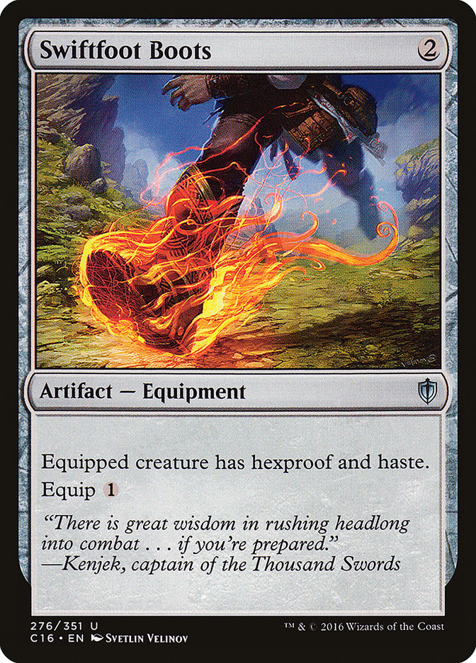 Swiftfoot Boots [Commander 2016] | L.A. Mood Comics and Games