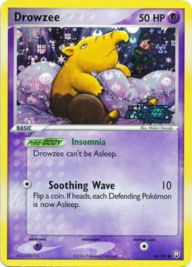 Drowzee (54/109) (Stamped) [EX: Team Rocket Returns] | L.A. Mood Comics and Games