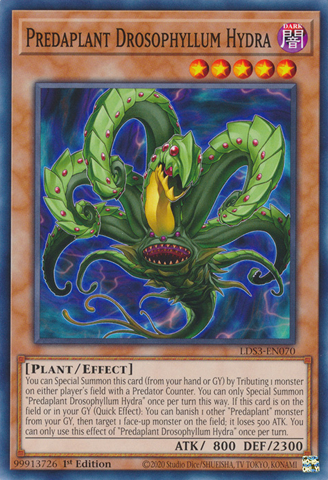 Predaplant Drosophyllum Hydra [LDS3-EN070] Common | L.A. Mood Comics and Games