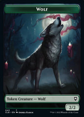 Wolf // Insect Double-Sided Token [Commander Legends: Battle for Baldur's Gate Tokens] | L.A. Mood Comics and Games