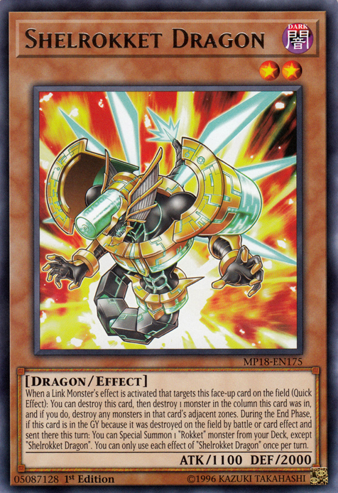 Shelrokket Dragon [MP18-EN175] Rare | L.A. Mood Comics and Games