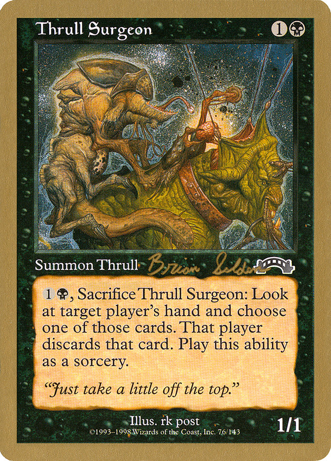 Thrull Surgeon (Brian Selden) [World Championship Decks 1998] | L.A. Mood Comics and Games