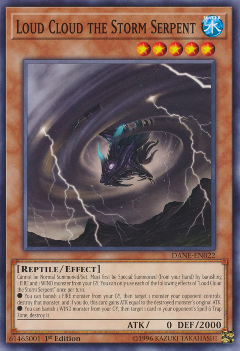Loud Cloud the Storm Serpent [DANE-EN022] Common | L.A. Mood Comics and Games