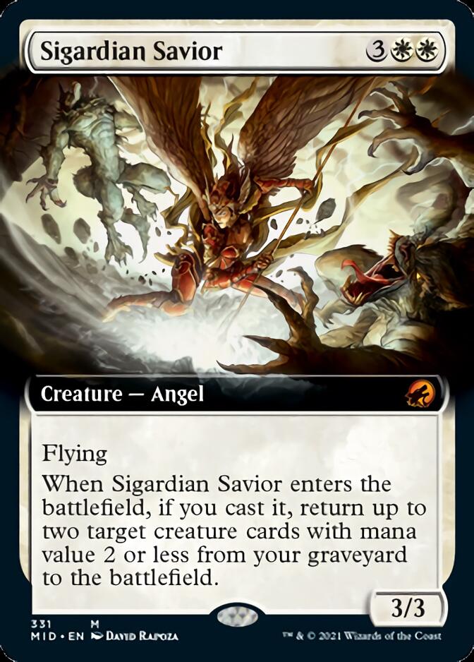 Sigardian Savior (Extended Art) [Innistrad: Midnight Hunt] | L.A. Mood Comics and Games