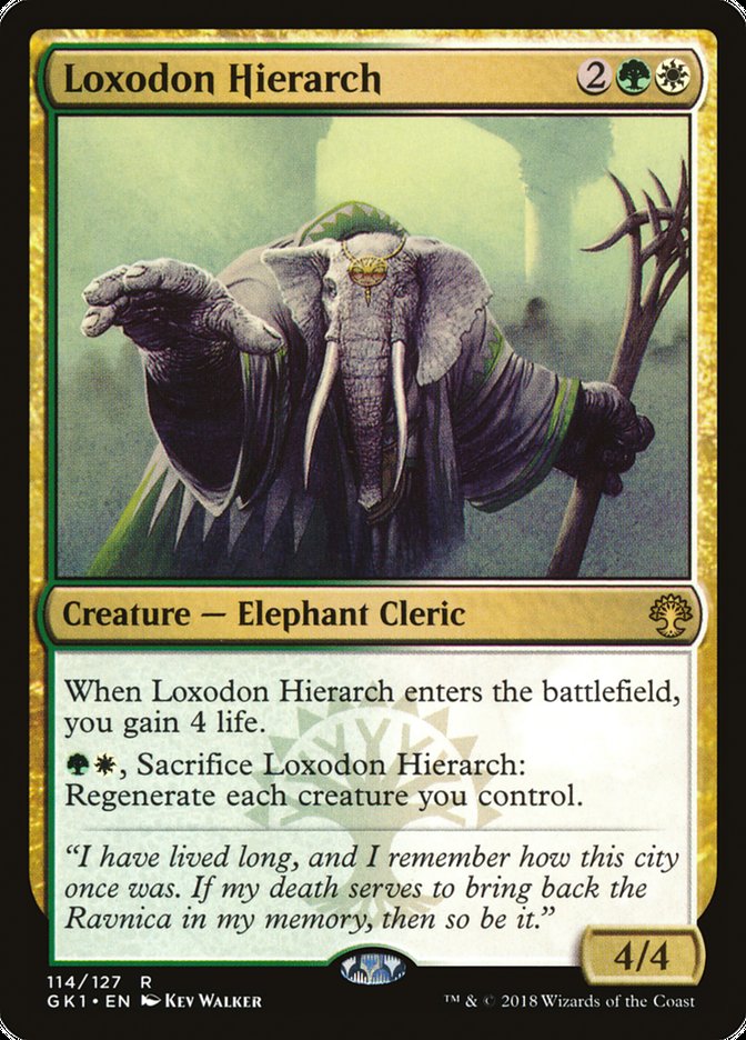 Loxodon Hierarch [Guilds of Ravnica Guild Kit] | L.A. Mood Comics and Games