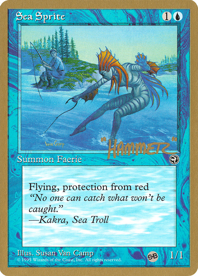 Sea Sprite (Shawn "Hammer" Regnier) (SB) [Pro Tour Collector Set] | L.A. Mood Comics and Games
