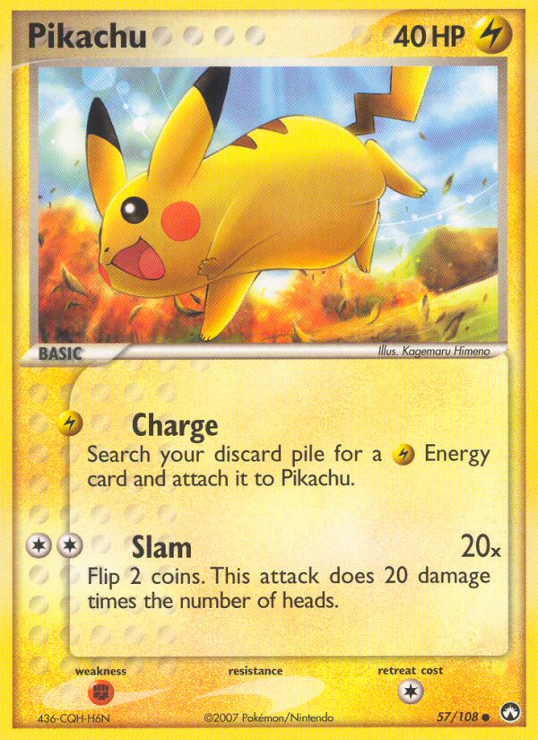 Pikachu (57/108) [EX: Power Keepers] | L.A. Mood Comics and Games