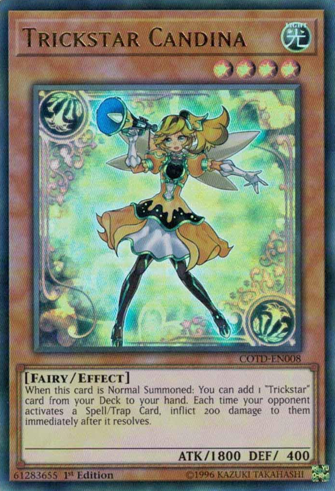 Trickstar Candina [COTD-EN008] Ultra Rare | L.A. Mood Comics and Games