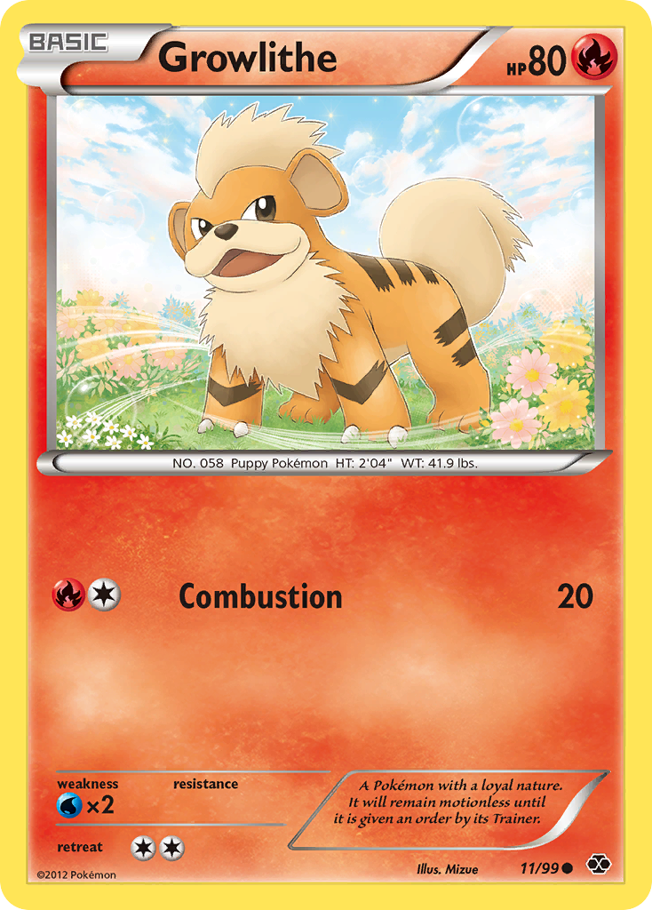 Growlithe (11/99) [Black & White: Next Destinies] | L.A. Mood Comics and Games