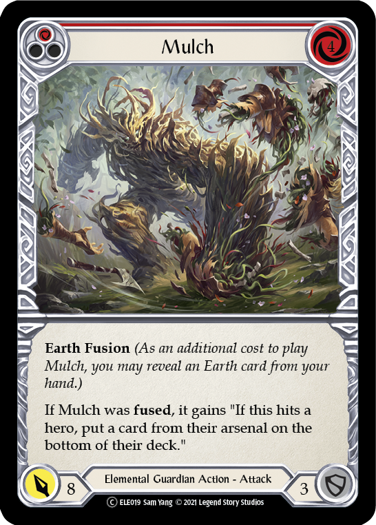 Mulch (Red) [U-ELE019] (Tales of Aria Unlimited)  Unlimited Normal | L.A. Mood Comics and Games