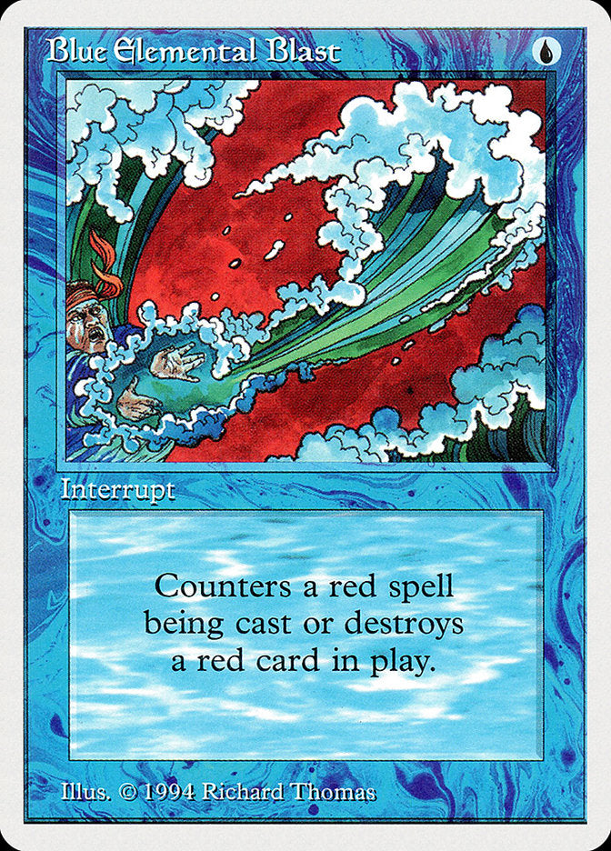 Blue Elemental Blast [Summer Magic / Edgar] | L.A. Mood Comics and Games