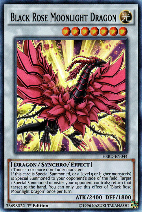 Black Rose Moonlight Dragon [HSRD-EN044] Super Rare | L.A. Mood Comics and Games