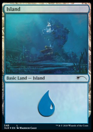 Island (Under the Sea) (548) [Secret Lair Drop Promos] | L.A. Mood Comics and Games