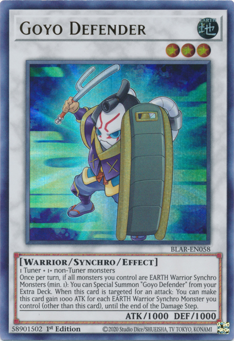 Goyo Defender [BLAR-EN058] Ultra Rare | L.A. Mood Comics and Games