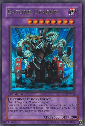 Gatling Dragon [FET-EN035] Ultra Rare | L.A. Mood Comics and Games