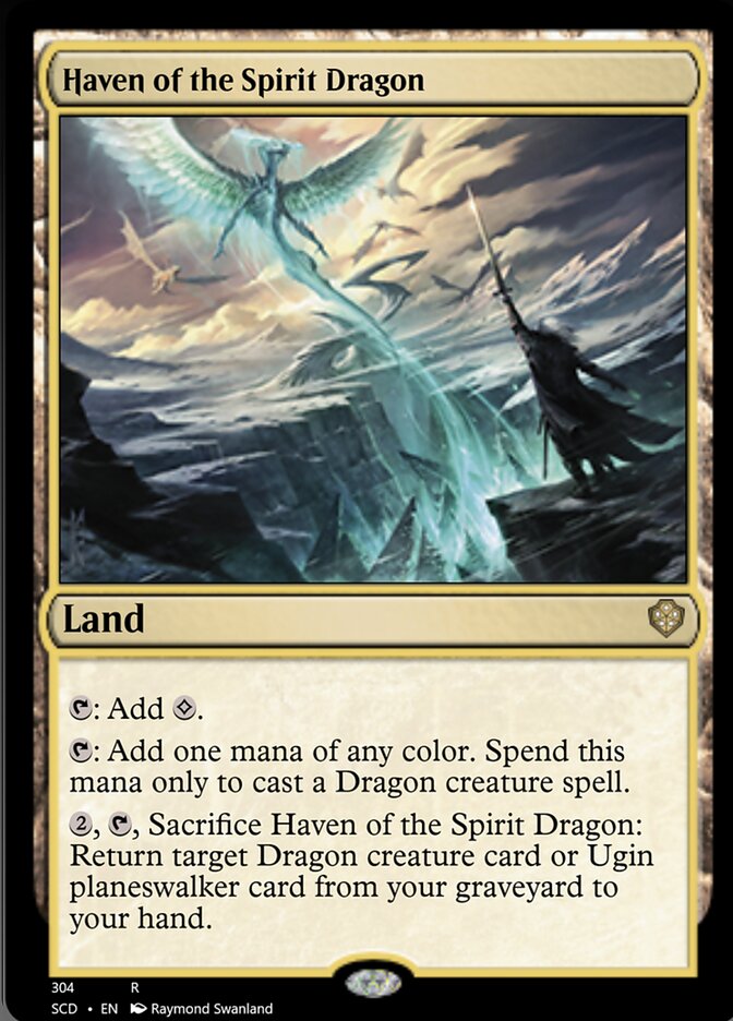 Haven of the Spirit Dragon [Starter Commander Decks] | L.A. Mood Comics and Games