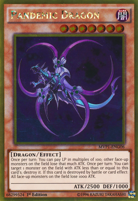 Pandemic Dragon [MVP1-ENG06] Gold Rare | L.A. Mood Comics and Games