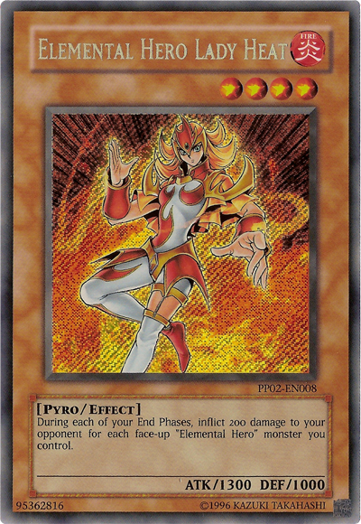 Elemental Hero Lady Heat [PP02-EN008] Secret Rare | L.A. Mood Comics and Games