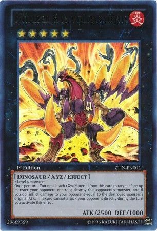Number 61: Volcasaurus [ZTIN-EN002] Ultra Rare | L.A. Mood Comics and Games