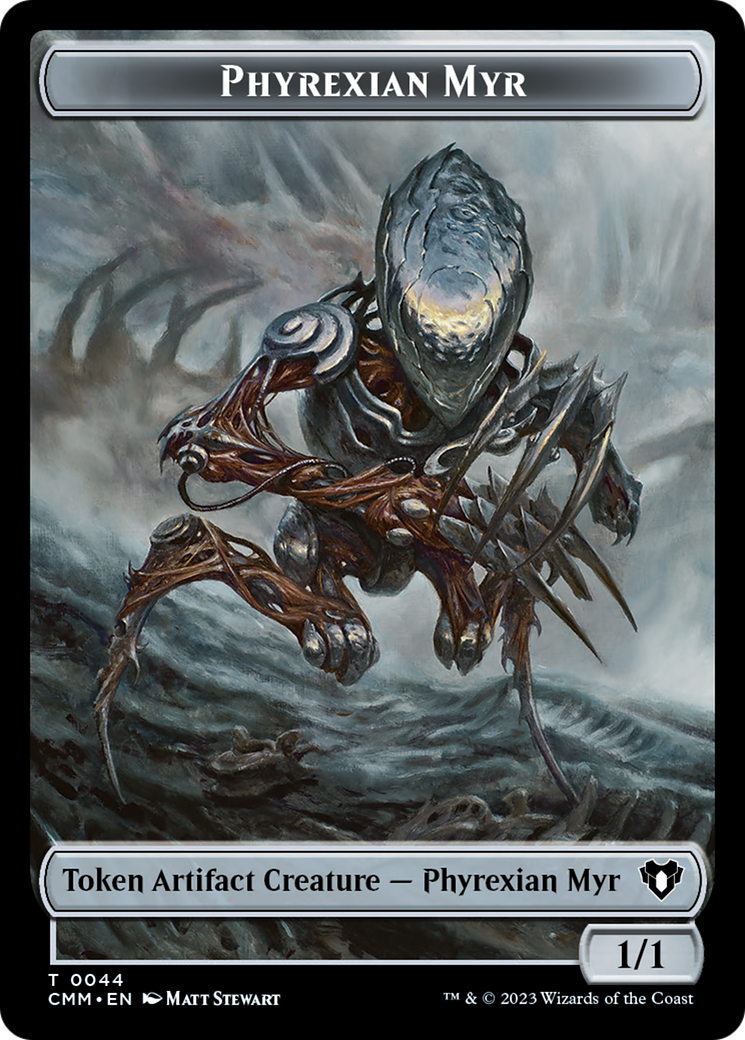 Phyrexian Myr Token [Commander Masters Tokens] | L.A. Mood Comics and Games