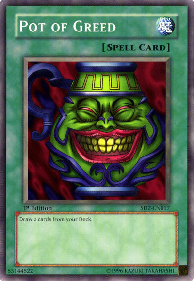 Pot of Greed [SD2-EN017] Common | L.A. Mood Comics and Games