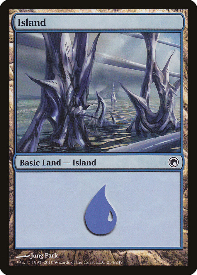 Island (234) [Scars of Mirrodin] | L.A. Mood Comics and Games