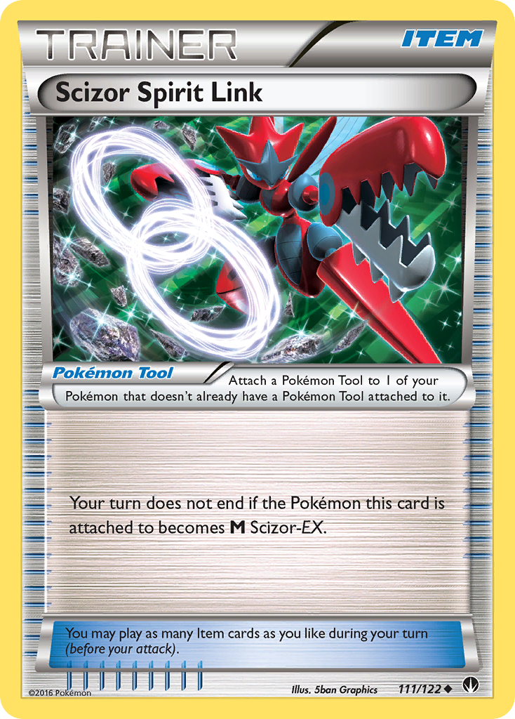 Scizor Spirit Link (111/122) [XY: BREAKpoint] | L.A. Mood Comics and Games