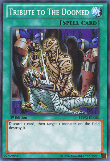 Tribute to The Doomed [BPW2-EN065] Super Rare | L.A. Mood Comics and Games