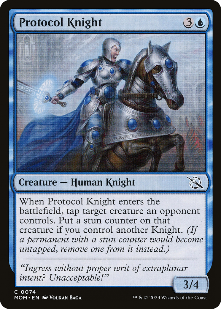 Protocol Knight [March of the Machine] | L.A. Mood Comics and Games