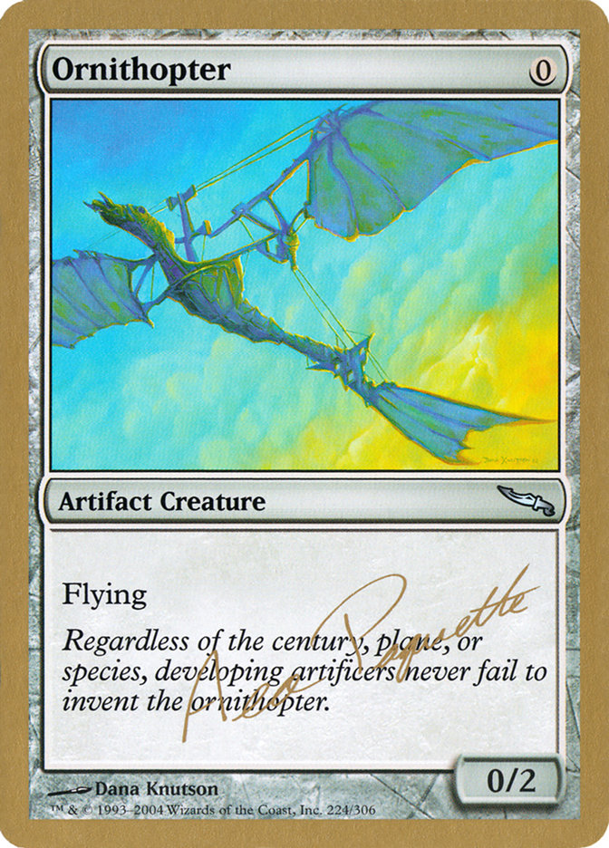 Ornithopter (Aeo Paquette) [World Championship Decks 2004] | L.A. Mood Comics and Games