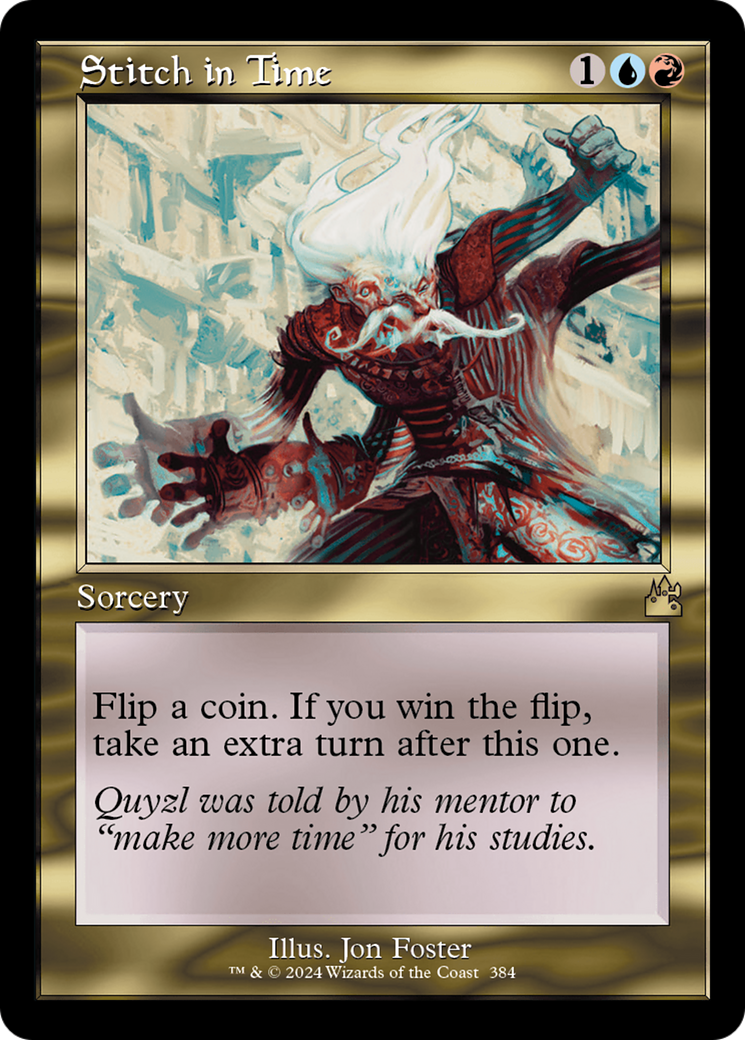 Stitch in Time (Retro Frame) [Ravnica Remastered] | L.A. Mood Comics and Games