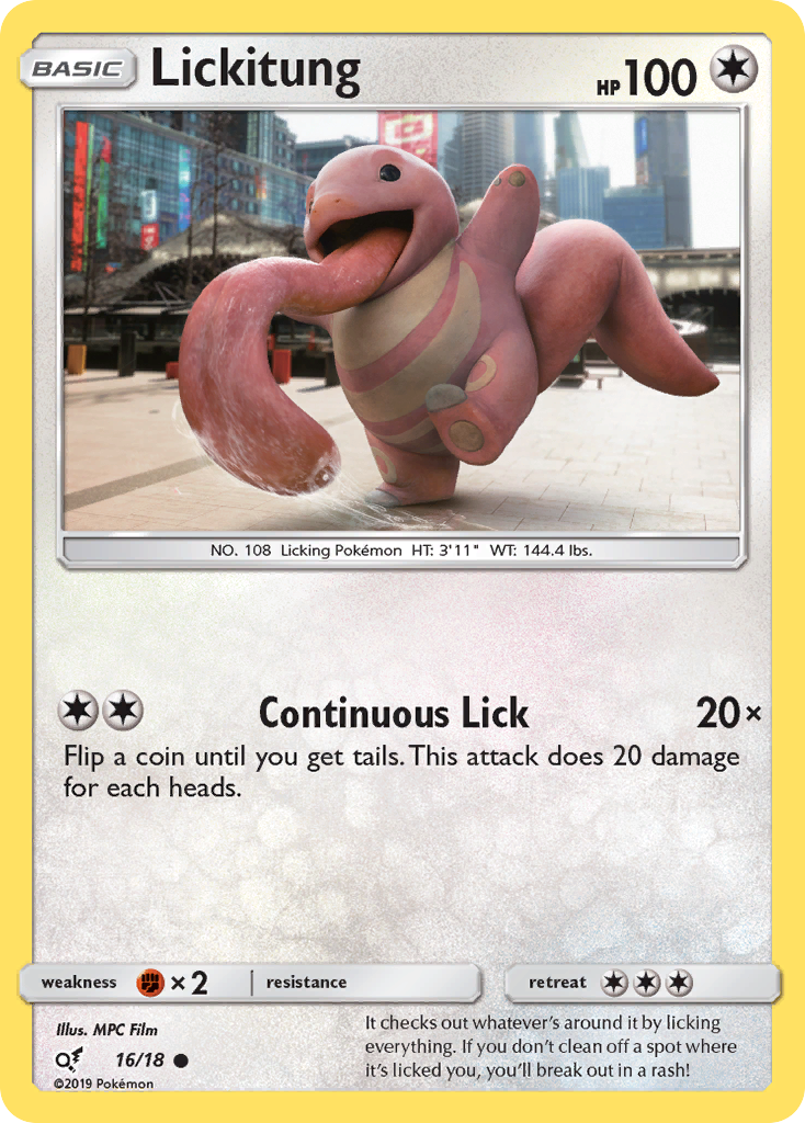 Lickitung (16/18) [Sun & Moon: Detective Pikachu] | L.A. Mood Comics and Games