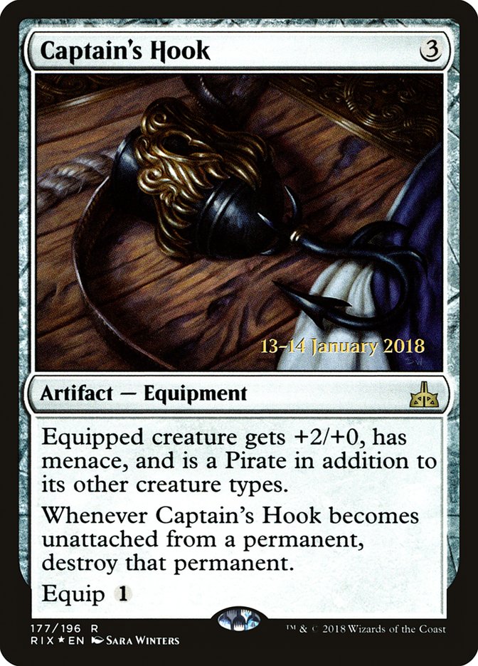 Captain's Hook [Rivals of Ixalan Prerelease Promos] | L.A. Mood Comics and Games