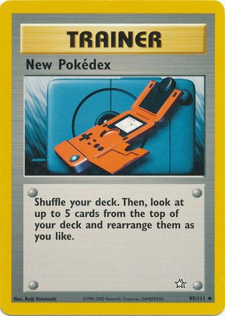 New Pokedex (95/111) [Neo Genesis Unlimited] | L.A. Mood Comics and Games