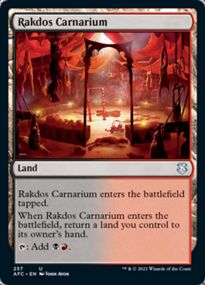 Rakdos Carnarium [Dungeons & Dragons: Adventures in the Forgotten Realms Commander] | L.A. Mood Comics and Games