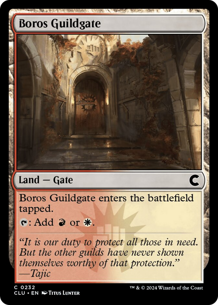 Boros Guildgate [Ravnica: Clue Edition] | L.A. Mood Comics and Games