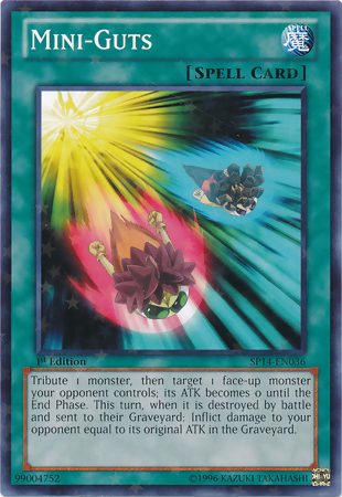 Mini Guts [SP14-EN036] Starfoil Rare | L.A. Mood Comics and Games
