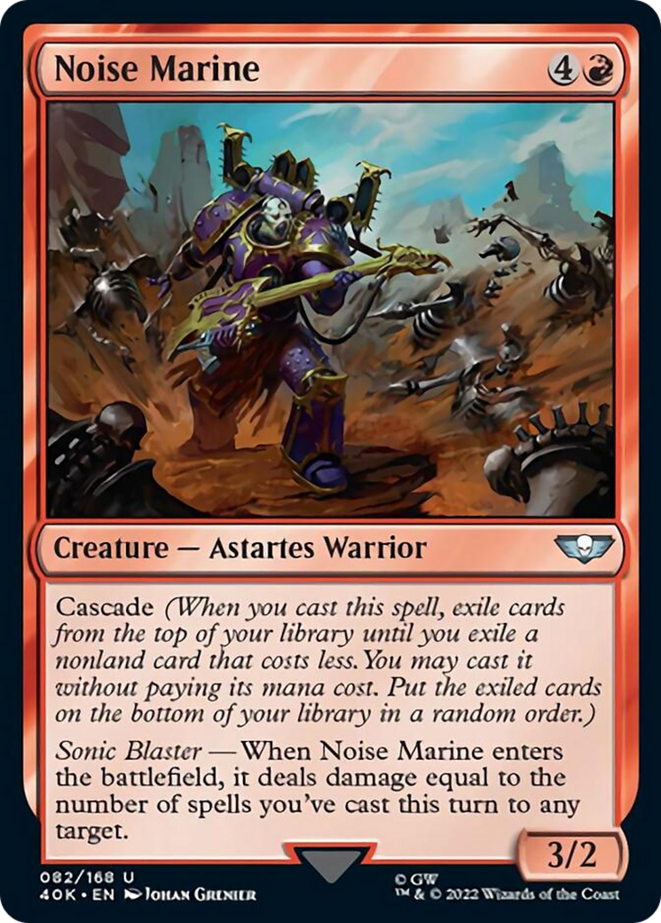 Noise Marine (Surge Foil) [Warhammer 40,000] | L.A. Mood Comics and Games
