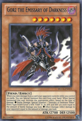 Gorz the Emissary of Darkness (Blue) [DL13-EN013] Rare | L.A. Mood Comics and Games
