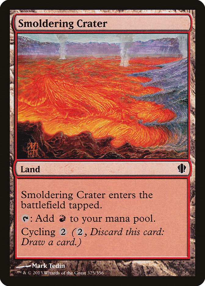 Smoldering Crater [Commander 2013] | L.A. Mood Comics and Games