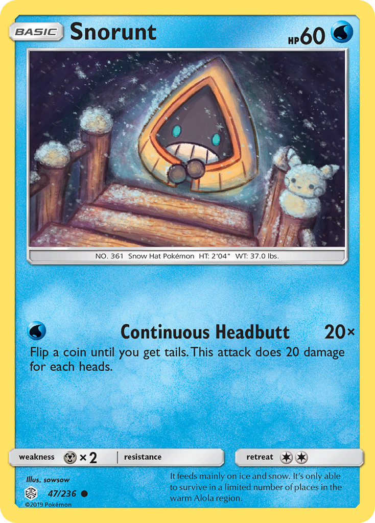 Snorunt (47/236) [Sun & Moon: Cosmic Eclipse] | L.A. Mood Comics and Games