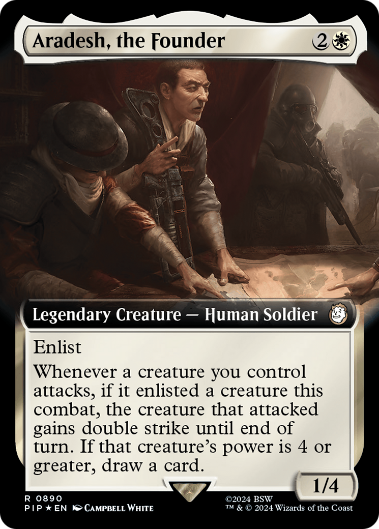 Aradesh, the Founder (Extended Art) (Surge Foil) [Fallout] | L.A. Mood Comics and Games