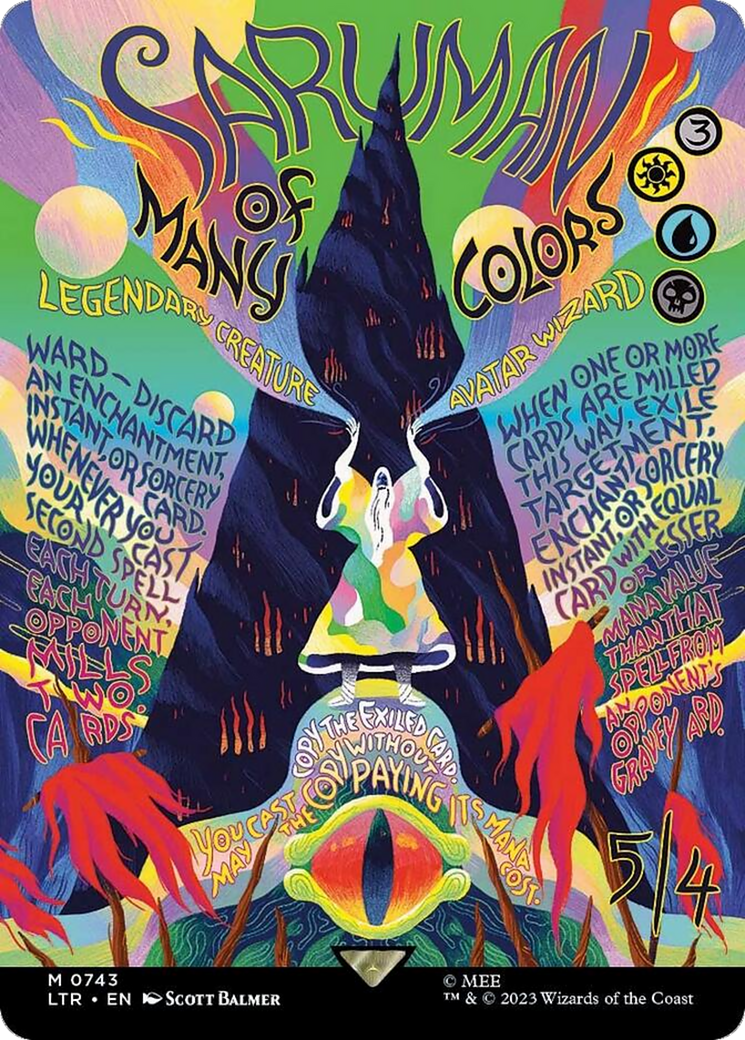 Saruman of Many Colors (Borderless Poster) [The Lord of the Rings: Tales of Middle-Earth] | L.A. Mood Comics and Games