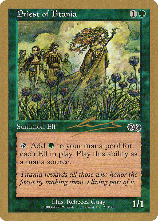 Priest of Titania (Nicolas Labarre) [World Championship Decks 2000] | L.A. Mood Comics and Games