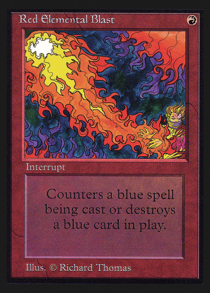 Red Elemental Blast [International Collectors' Edition] | L.A. Mood Comics and Games
