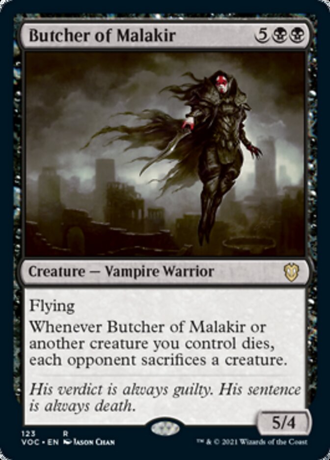 Butcher of Malakir [Innistrad: Crimson Vow Commander] | L.A. Mood Comics and Games