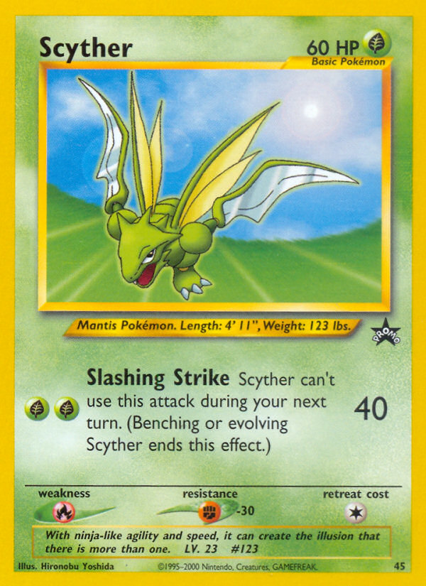 Scyther (45) [Wizards of the Coast: Black Star Promos] | L.A. Mood Comics and Games